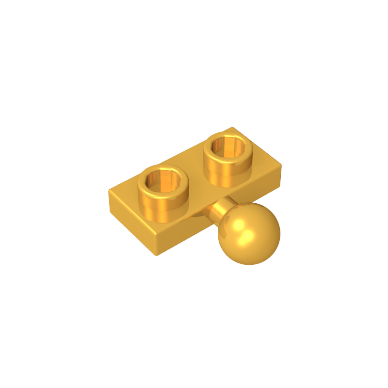 GDS-849 - Plate Special 1 x 2 with 5.9mm Centre Side Towball