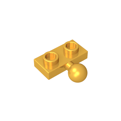 GDS-849 - Plate Special 1 x 2 with 5.9mm Centre Side Towball
