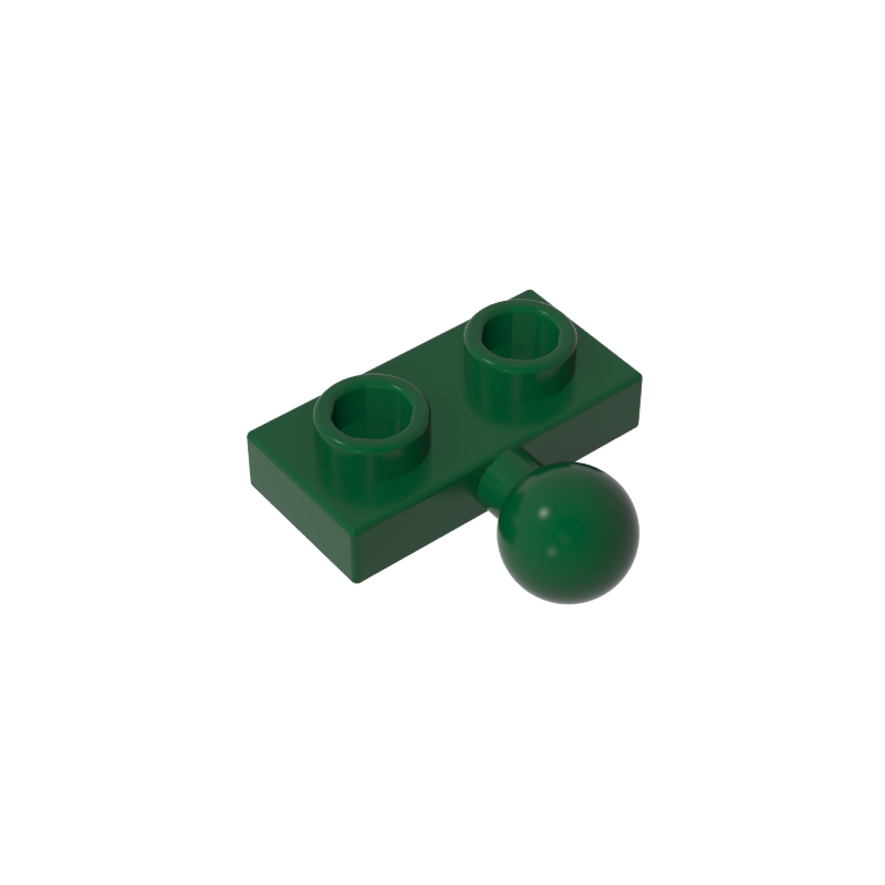 GDS-849 - Plate Special 1 x 2 with 5.9mm Centre Side Towball
