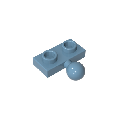 GDS-849 - Plate Special 1 x 2 with 5.9mm Centre Side Towball