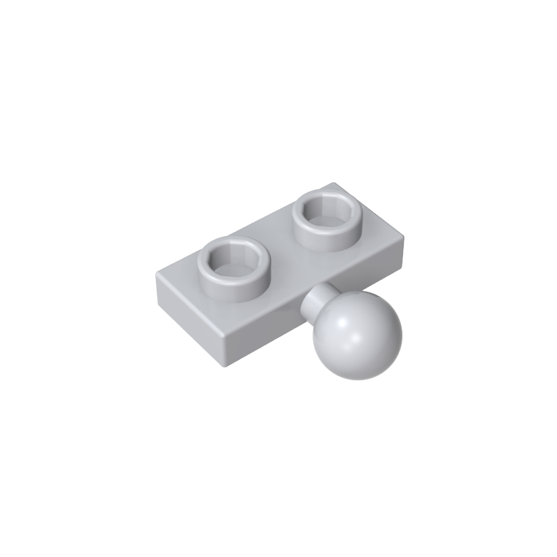 GDS-849 - Plate Special 1 x 2 with 5.9mm Centre Side Towball