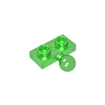 GDS-849 - Plate Special 1 x 2 with 5.9mm Centre Side Towball