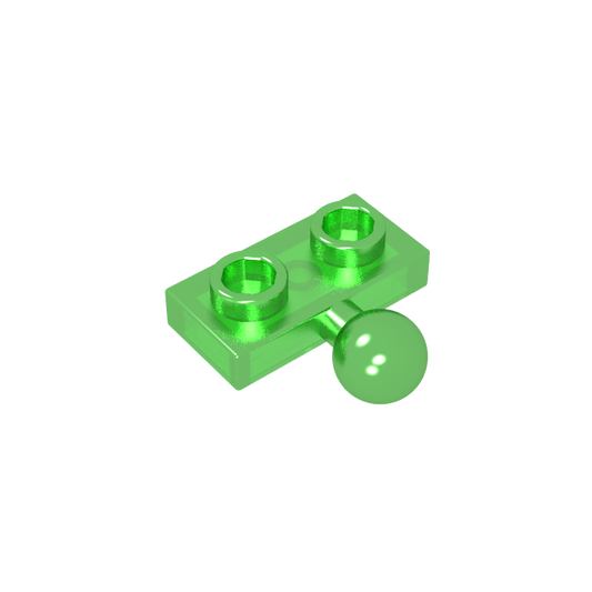 GDS-849 - Plate Special 1 x 2 with 5.9mm Centre Side Towball