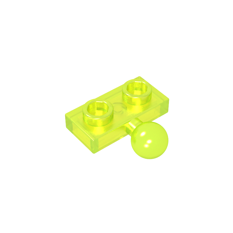 GDS-849 - Plate Special 1 x 2 with 5.9mm Centre Side Towball