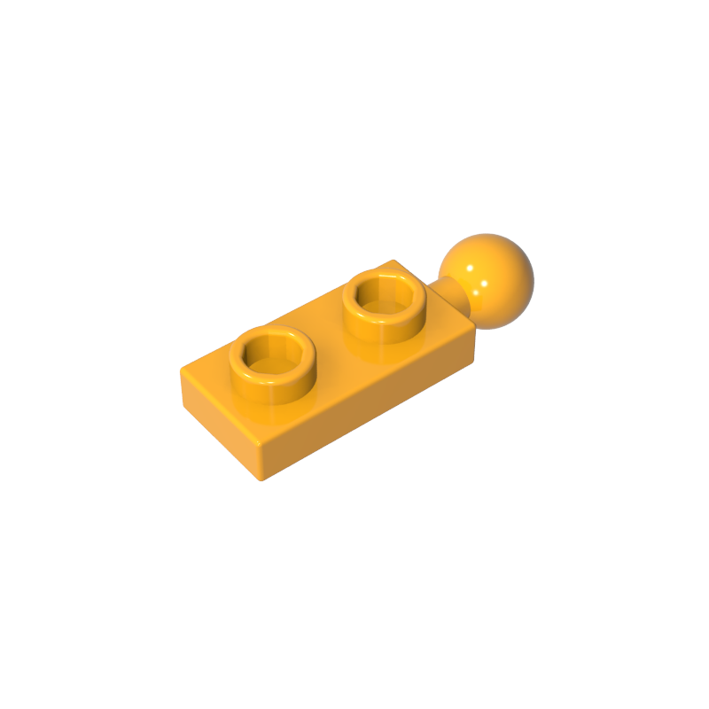 GDS-852 - Plate Special 1 x 2 with End Towball