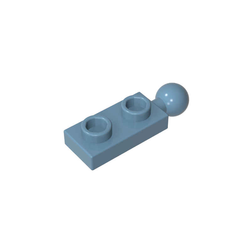 GDS-852 - Plate Special 1 x 2 with End Towball