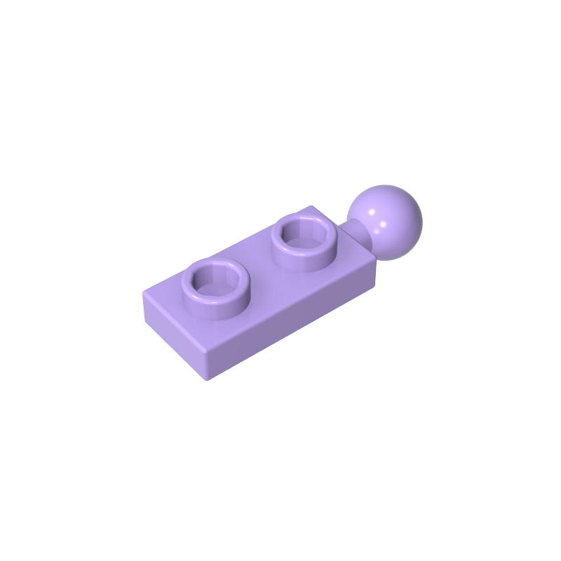 GDS-852 - Plate Special 1 x 2 with End Towball