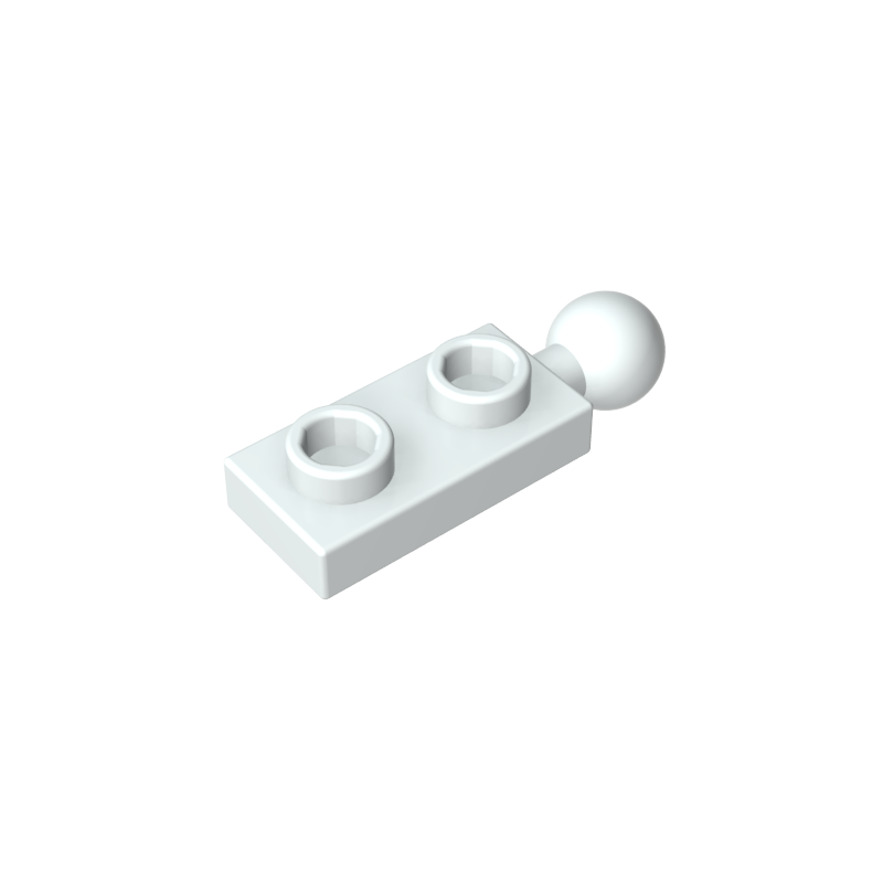 GDS-852 - Plate Special 1 x 2 with End Towball