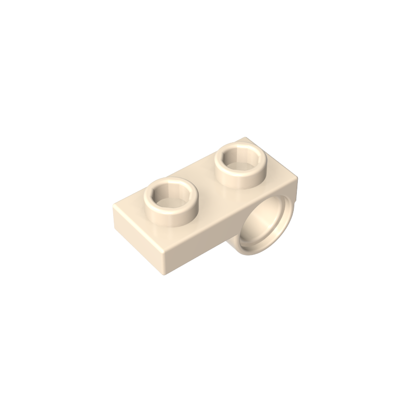 GDS-854 - Plate Special 1 x 2 with Pin Hole