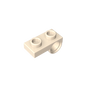 GDS-854 - Plate Special 1 x 2 with Pin Hole