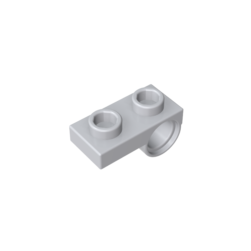 GDS-854 - Plate Special 1 x 2 with Pin Hole