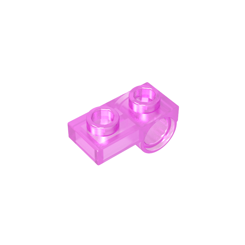 GDS-854 - Plate Special 1 x 2 with Pin Hole