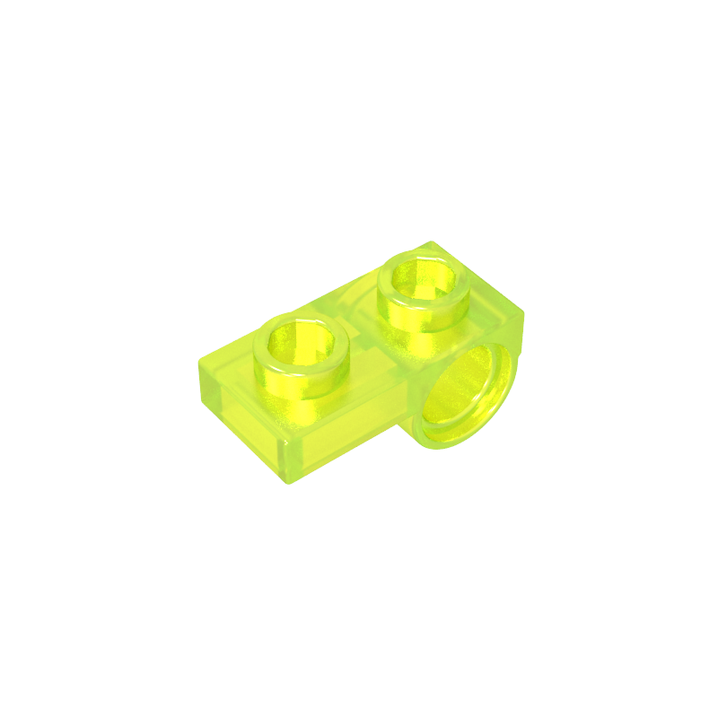 GDS-854 - Plate Special 1 x 2 with Pin Hole