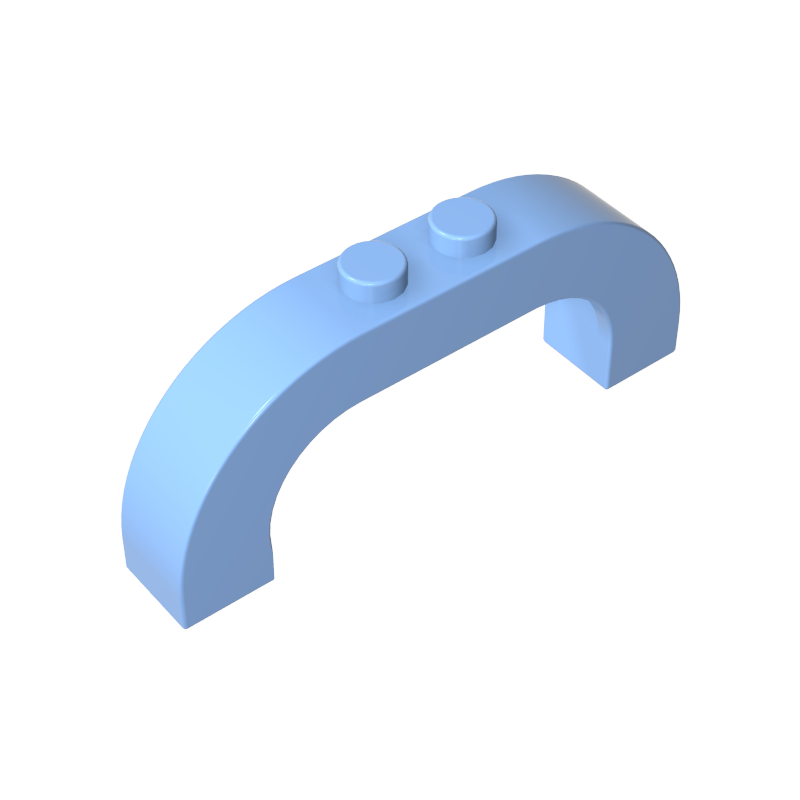 GDS-856 - Brick Arch 1 x 6 x 2 Curved Top