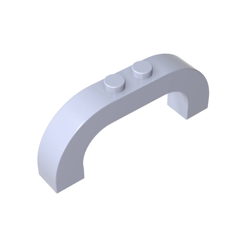 GDS-856 - Brick Arch 1 x 6 x 2 Curved Top