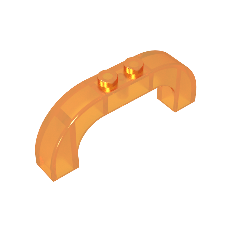 GDS-856 - Brick Arch 1 x 6 x 2 Curved Top