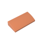 GDS-859 - Slope Brick Curved 2 x 4 x 2/3 No Studs, with Bottom Tubes