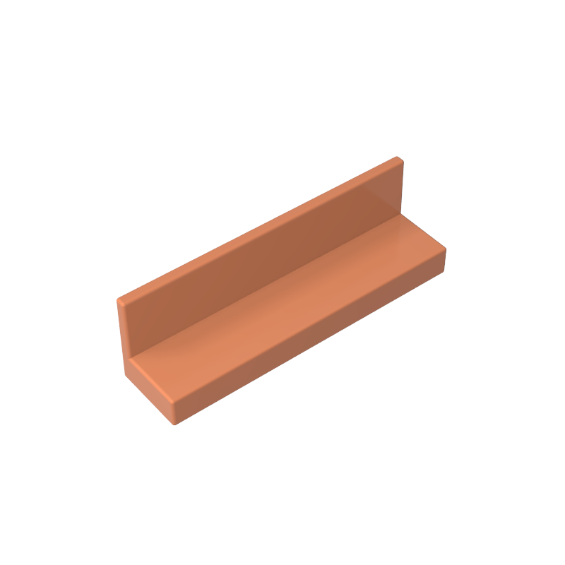 GDS-861 - Panel 1 x 4 x 1 with Rounded Corners [Thin Wall]