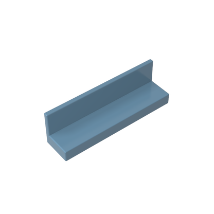 GDS-861 - Panel 1 x 4 x 1 with Rounded Corners [Thin Wall]