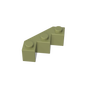 GDS-862 - Wedge 3 x 3 Facet