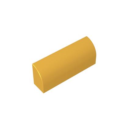 GDS-863 - Brick Curved 1 x 4 x 1 1/3 No Studs, Curved Top