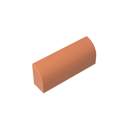 GDS-863 - Brick Curved 1 x 4 x 1 1/3 No Studs, Curved Top