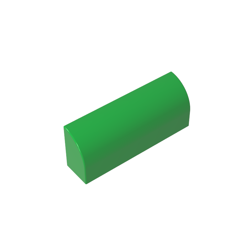 GDS-863 - Brick Curved 1 x 4 x 1 1/3 No Studs, Curved Top