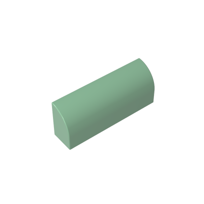 GDS-863 - Brick Curved 1 x 4 x 1 1/3 No Studs, Curved Top