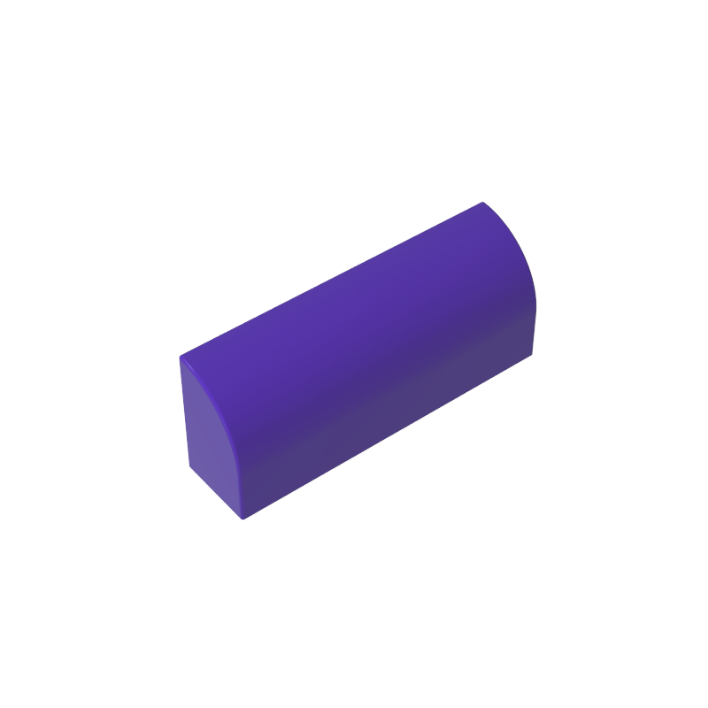 GDS-863 - Brick Curved 1 x 4 x 1 1/3 No Studs, Curved Top