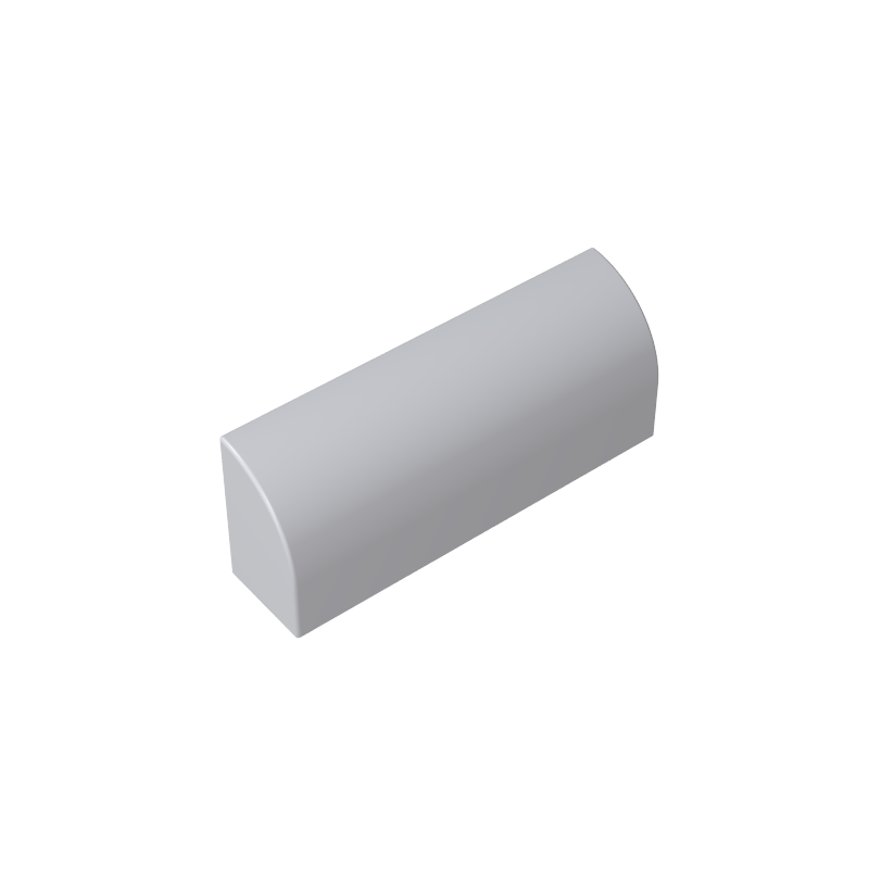 GDS-863 - Brick Curved 1 x 4 x 1 1/3 No Studs, Curved Top
