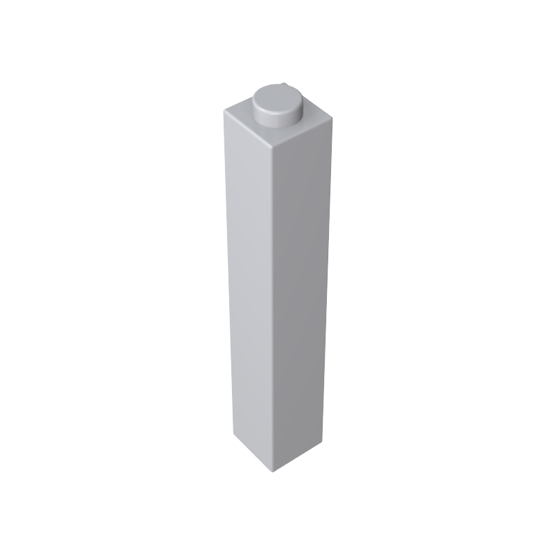 GDS-866 - Brick 1 x 1 x 5 with Blocked Open or Hollow Stud