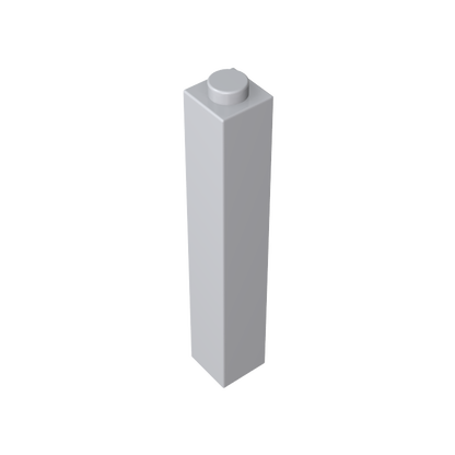 GDS-866 - Brick 1 x 1 x 5 with Blocked Open or Hollow Stud