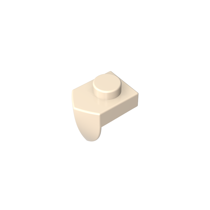 GDS-869 - Plate Special 1 x 1 with Vertical Tooth