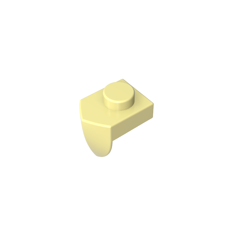 GDS-869 - Plate Special 1 x 1 with Vertical Tooth