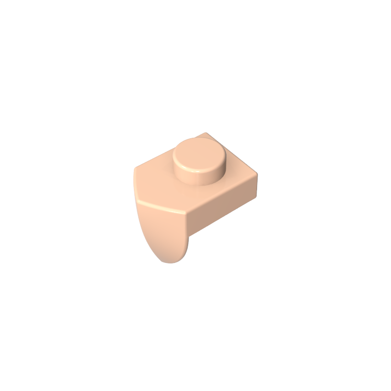 GDS-869 - Plate Special 1 x 1 with Vertical Tooth