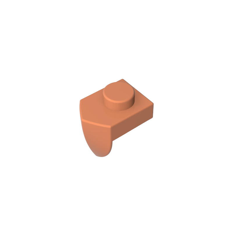 GDS-869 - Plate Special 1 x 1 with Vertical Tooth