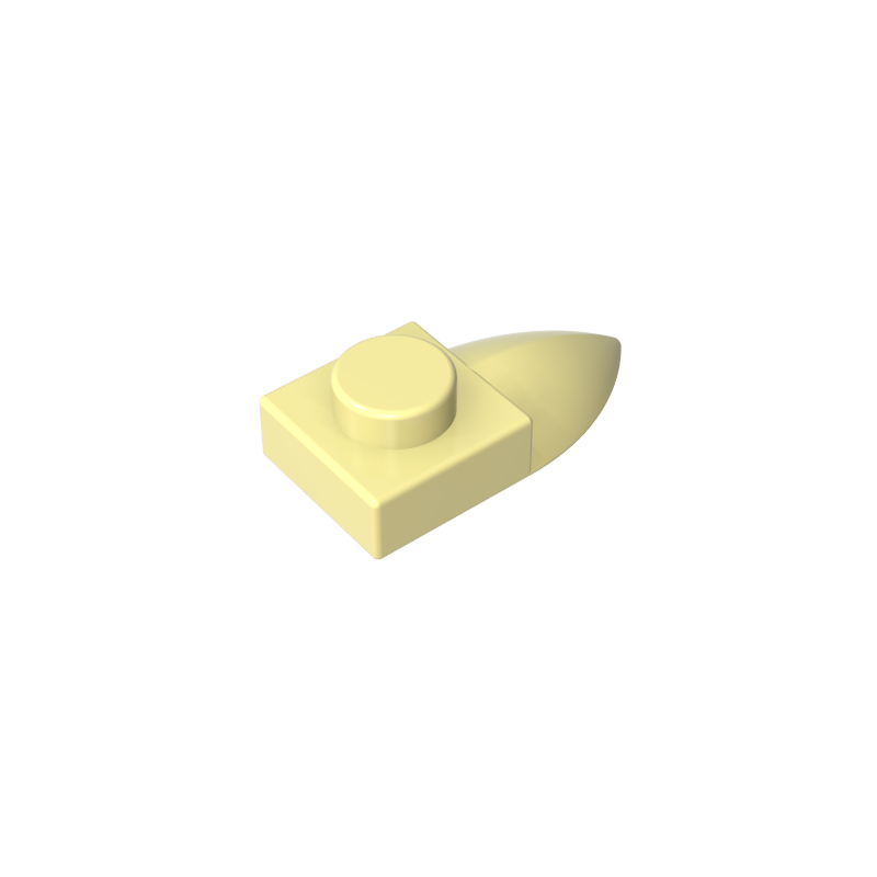 GDS-870 - Plate Special 1 x 1 with Tooth