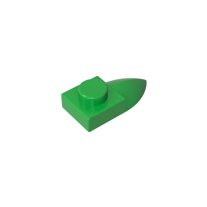 GDS-870 - Plate Special 1 x 1 with Tooth