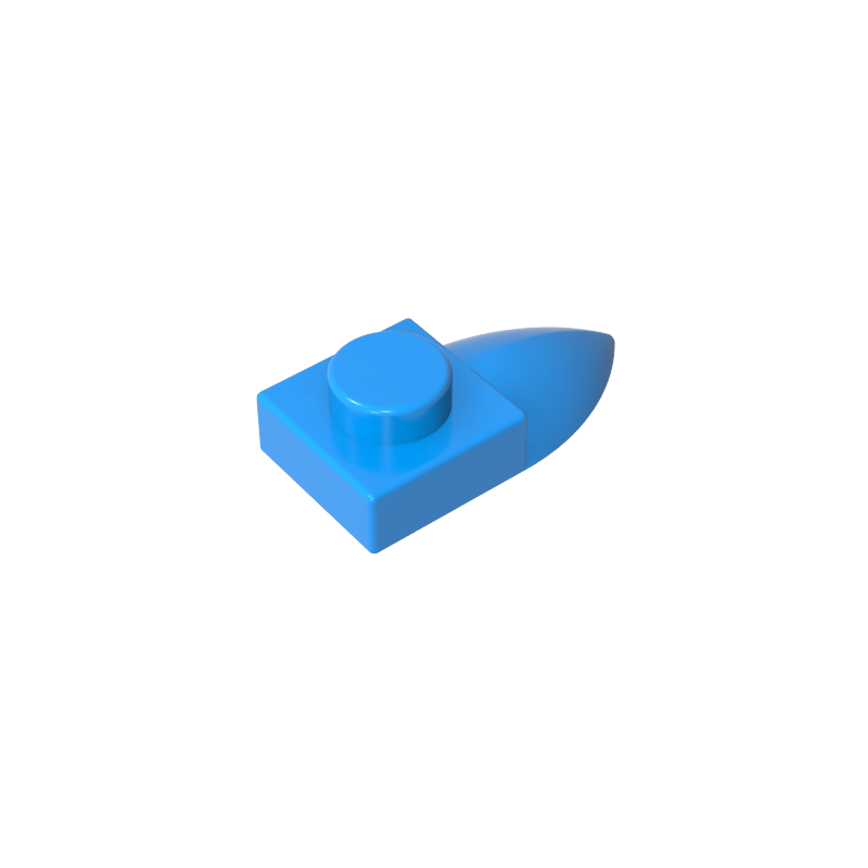 GDS-870 - Plate Special 1 x 1 with Tooth
