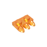 Transparent Bright Orange 182