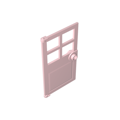 GDS-876 - Door 1 x 4 x 6 with 4 Panes and Stud Handle