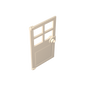 GDS-876 - Door 1 x 4 x 6 with 4 Panes and Stud Handle