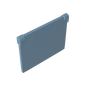 GDS-878 - Glass for Window 1 x 4 x 3 [Opening]