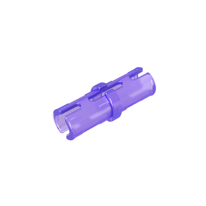 GDS-2139 - Technic Pin with Friction Ridges Lengthwise and Center Slots