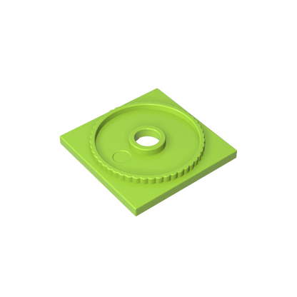 GDS-893 - Turntable 4 x 4 Square Base, Locking