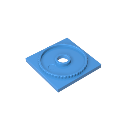GDS-893 - Turntable 4 x 4 Square Base, Locking