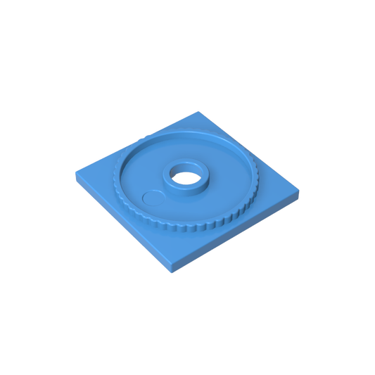 GDS-893 - Turntable 4 x 4 Square Base, Locking