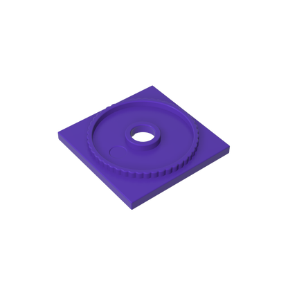 GDS-893 - Turntable 4 x 4 Square Base, Locking