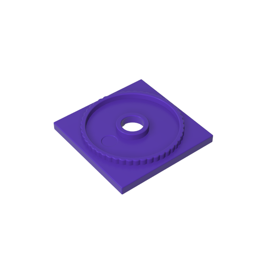 GDS-893 - Turntable 4 x 4 Square Base, Locking