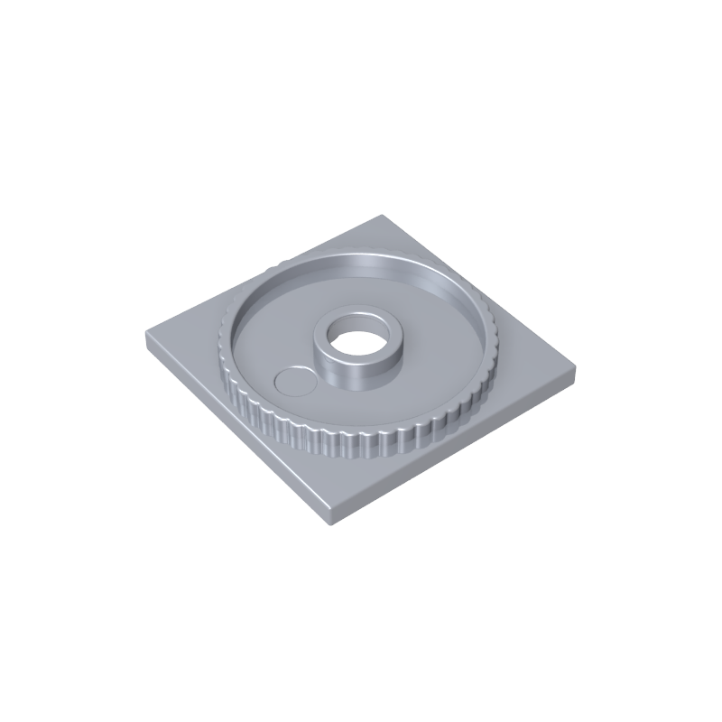 GDS-893 - Turntable 4 x 4 Square Base, Locking